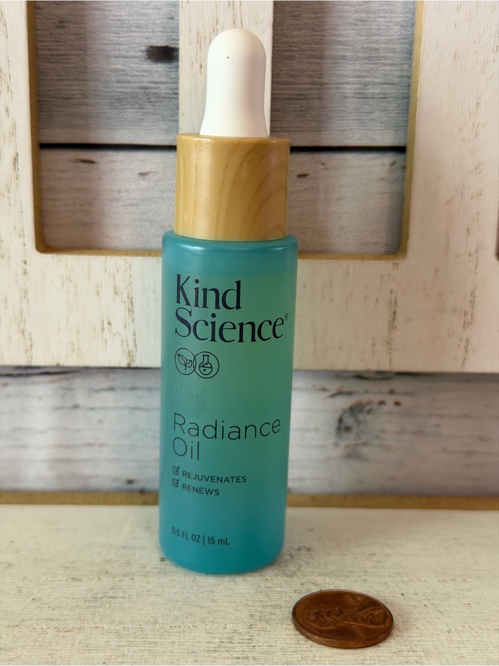 Kind Science Radiance Oil - Rejuvenates & Renews, 0.5oz / 15ml